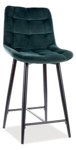 Barová židle CHIC H-2 | Velvet Barva: Béžová / Bluvel 28