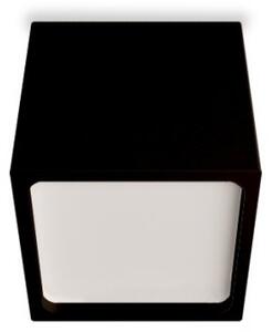 LED2 5111134 Cube, antracitová stropní kostka, 12W LED 3000K, 10x10cm, IP54