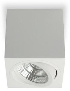 LED2 1160131 Box, bílé stropní čtvercové bodové svítidlo, 6W LED 3000K, 9x9x9,5cm