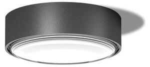 LED2 5131734 Rolo, antracitové venkovní svítidlo na strop, 6W LED 3000K, prům. 10,7cm, IP65