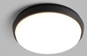 LED2 5130734 Luna L, antracitové venkovní kulaté svítidlo, 25W LED 3000K, prům. 24cm, IP54