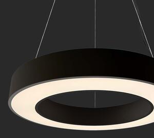LED Solution Černé závěsné LED svítidlo kulaté 60cm 50W stmívatelné 6957