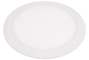 LED Solution Bílý vestavný LED panel kulatý 225mm 18W stmívatelný Barva světla: Teplá bílá 191098_10291