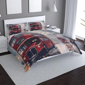 Sablio Povlečení Londýn Double-decker 2 - 140x200 / 90x70