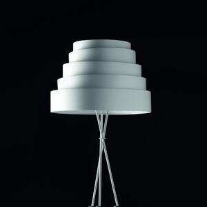 Quadrifoglio Group Babel, bílá stojací lampa na trojnožce, 3x23W E27, výška 180cm