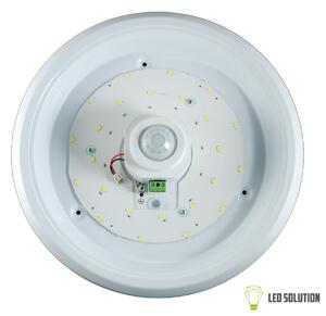 Ecolite LED stropní svítidlo 12W s pohybovým PIR čidlem Barva světla: Denní bílá WHST78/LED-4100