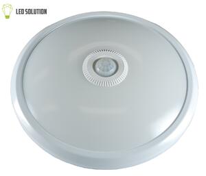 Ecolite LED stropní svítidlo 12W s pohybovým PIR čidlem Barva světla: Denní bílá WHST78/LED-4100