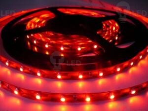 LED Solution LED pásek 4,8W/m 12V bez krytí IP20 5 metrů + adaptér 36W Barva světla: Červená 07101