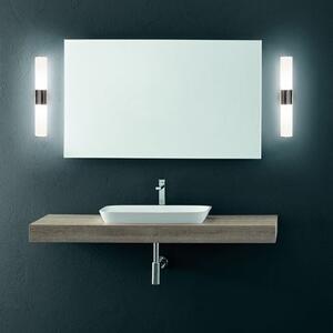 Quadrifoglio Group Tupla 40, koupelnové svítidlo z hliníku, 2x8,7W LED 2700K stmívatelné, výška 40cm, IP44