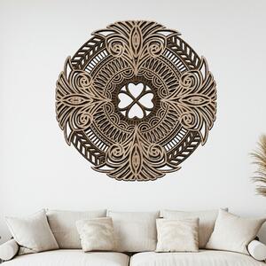 3 vrstvá mandala PRAMEN ŽIVOTA Zvolte rozměr šxv (cm): 40x40 | Zvolte barvu dekoru: Dub sunoma-Ořech-Wenge