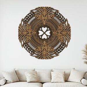 3 vrstvá mandala PRAMEN ŽIVOTA | Rozměry (cm): 40x40 | Zvolte barvu dekoru: Dub zlatý-Ořech-Wenge