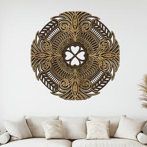 3 vrstvá mandala PRAMEN ŽIVOTA Zvolte rozměr šxv (cm): 40x40 | Zvolte barvu dekoru: Dub zlatý-Ořech-Wenge