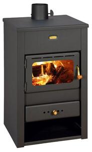 PRITY K2, Volně stojící kamna na dřevo s prosklením, 10,4 kW, Třída A, Ø 130 mm