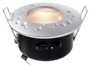Deko-Light Kapego stropní vestavné svítidlo 12V DC GU5.3 / MR16 1x max. 35,00 W stříbrná mat 110001