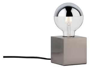 Paulmann 79730 Kura, stolní lampa z broušeného železa, 1x20W E27, výška 8,5cm