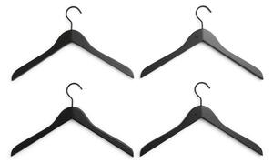 HAY Ramínka Smooth Slim set 4ks, black
