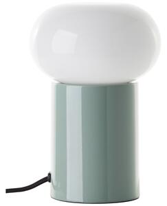 Brilliant - Stolní lampa KNUT 1xE27/25W/230V zelená/bílá 8