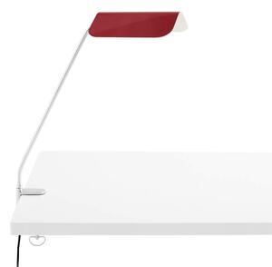 HAY Lampa Apex Desk Clip, maroon red AD345