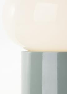 Brilliant - Stolní lampa KNUT 1xE27/25W/230V zelená/bílá 9