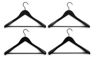 HAY Ramínka Smooth Wide with Bar set 4ks, black