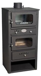 ZVEZDA MF 22, Kamna na dřevo se samostatnou troubou, 10,9 kW, Ø 130 mm