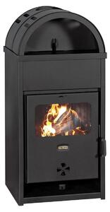 PRITY K1DK, Kamna na dřevo s oblou horní částí, 9,3 kW, Třída A+, Ø 150 mm