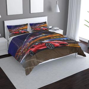 Sablio Povlečení Ferrari na ulici - 140x200 / 90x70