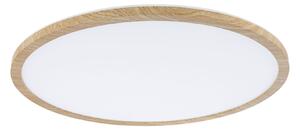 Paulmann 71034 Atria Shine, stropní svítidlo s korónou, 22W LED 4000K, průměr 42cm, dřevěný vzhled, IP44