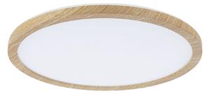 Paulmann 71033 Atria Shine, stropní svítidlo s korónou, 16W LED 4000K, průměr 29,3cm, dřevěný vzhled, IP44