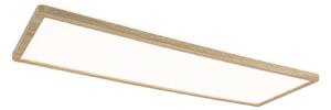 Paulmann 71031 Atria Shine, stropní svítidlo s korónou, 22W LED 3000K, 58x20cm, dřevěný vzhled, IP44