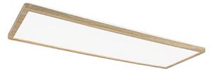 Paulmann 71036 Atria Shine, stropní svítidlo s korónou, 22W LED 4000K, 58x20cm, dřevěný vzhled, IP44