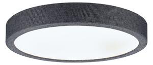 Paulmann 71055 Cosara, textilní stropní svítidlo s korónou, 15W LED 4000K, průměr 30cm, tmavě šedá, IP44