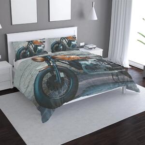 Sablio Povlečení Motorka - 140x200 / 90x70