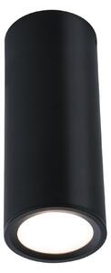 Paulmann 93107 Barrel, černé válečkové stropní svítidlo 6W LED 2700K, tříkrokové stmívání, ø6 x 15,3cm