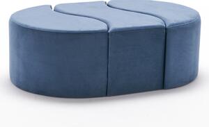 Taburet Alya Puf Blue