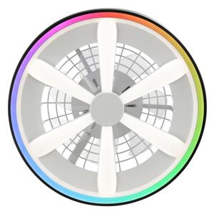 Brilliant - LED RGBW Stropní ventilátor se světlem GAIANO LED/48W/230V černá +DO