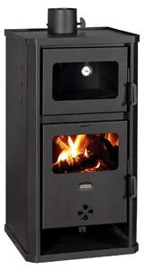 PRITY FM D (EKO), Kamna na dřevo se samostatnou troubou, 11,8 kW, Třída A+, Ø 130 mm