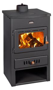 PRITY K1 CP W8, Kamna na dřevo s teplovodním výměníkem, 13,1 kW, Třída A, Ø 130 mm