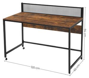 Psací stůl v industriálním designu LWD-B