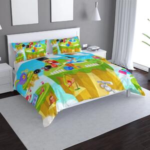 Sablio Povlečení Dětský motiv 2 - 140x200 / 90x70