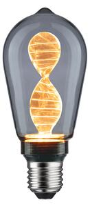 Paulmann 28886 Helix Inner Glow, kouřová dekorativní žárovka E27 LED 3,5W 1800K, průměr 6,4cm