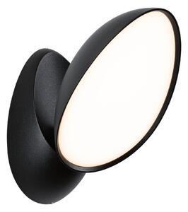 Paulmann 94767 Batona, antracitové venkovní nastavitelné nástěnné svítidlo LED 12W 3000K, výška 27cm, IP44