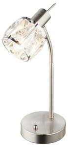 Stolní lampa KRIS 2 matný nikl