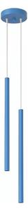 Sollux SL.2150 - Lustr na lanku PASTELO 2xG9/8W/230V modrá
