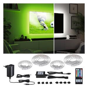 P 78876 MaxLED 250 LED Strip TV Comfort základní sada 65 palců 4,3m 22W 234lm/m 28LEDs/m RGBW+ 24VA - PAULMANN