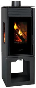 PRITY PMV3 E, Vysoká kamna na dřevo se svislým prosklením, 10,8 kW, Třída A, Ø 150 mm