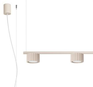 Sollux SL.2697 - Lustr na lanku AURA 4xGX53/10W/230V krémová