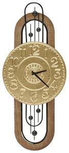 Nástěnné hodiny NOBELIUM 36 cm Kov Zlatá