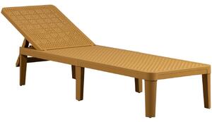 WOOOD Plastové zahradní lehátko Jimmy