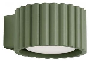 Sollux SL.2615 - Nástěnné svítidlo AURA 1xGX53/10W/230V zelená
